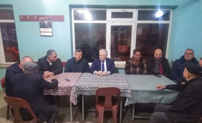 Deveciler kırsal mahalle ziyaretlerine devam ediyor