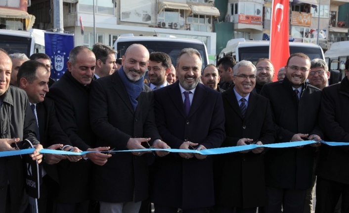 Gemlik’te toplu ulaşım artık daha konforlu