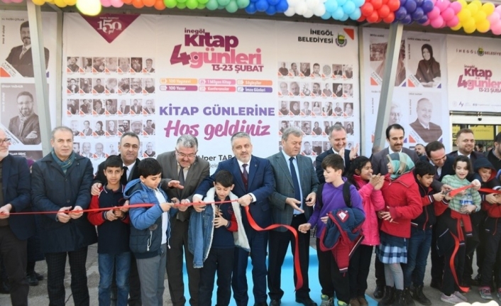 İnegöl’de kitap şöleni