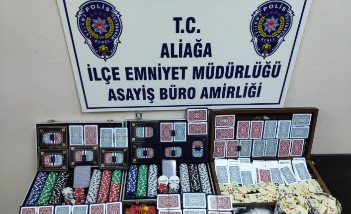 İzmir’de kumar baskını