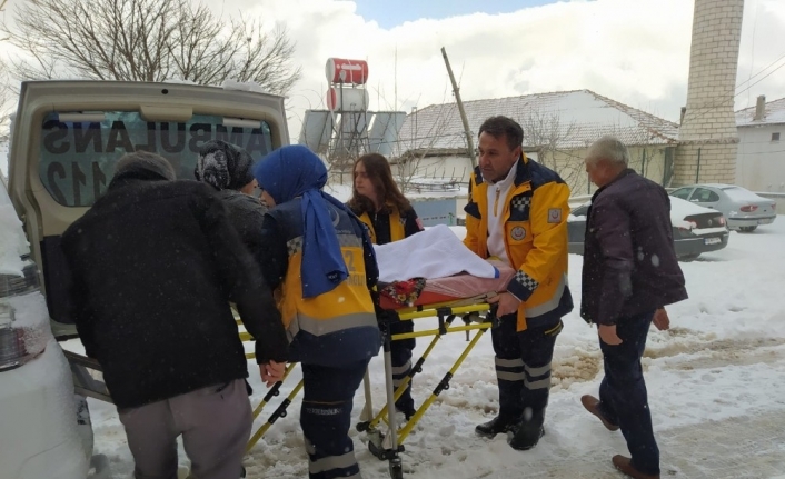 Karda mahsur kalan diyaliz hastası için seferberlik