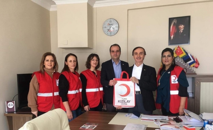 Mudanya Kızılay Temsilciliği huzur verdi