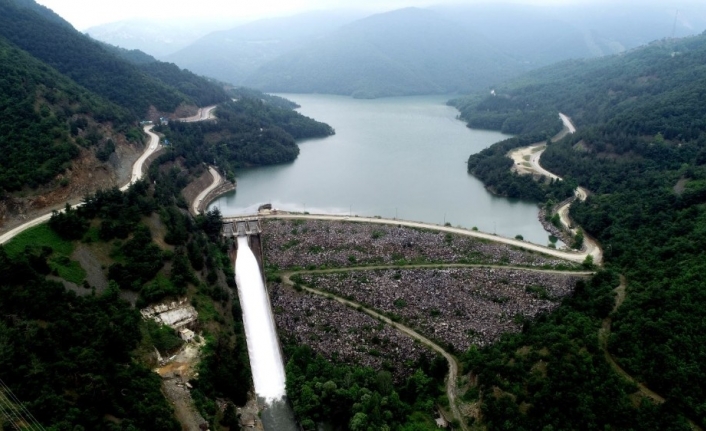 Nilüfer Barajı su tutmaya başladı