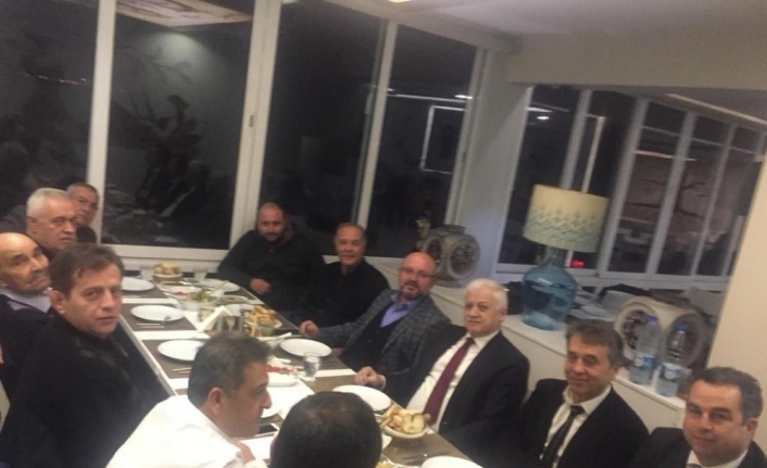 Oda başkanlıkları ve belediye yemekte bir araya geldi