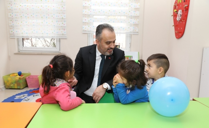 Ücretsiz anaokulu eğitiminde Bursa Büyükşehir farkı