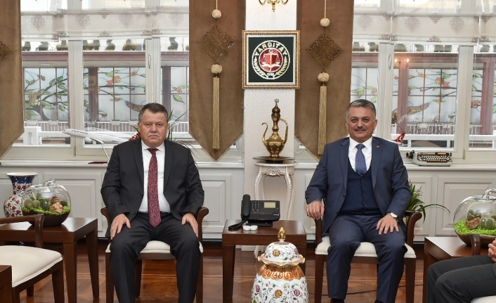 Vali Yazıcı, Ankara’da Yargıtay Başkanı Cirit’i ziyaret etti