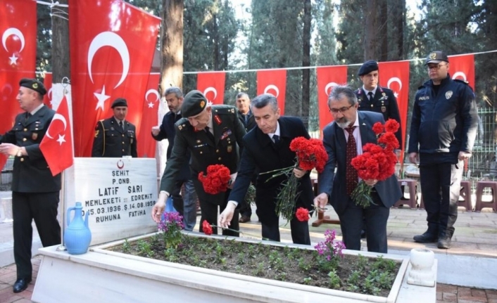 18 Mart Şehitleri Anma Ve Çanakkale Zaferinin 105. Yılı sade bir tören ile kutlandı
