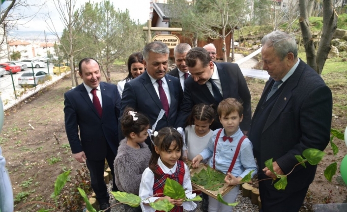 Anaokulu öğrencileri doğada eğitim görüyor