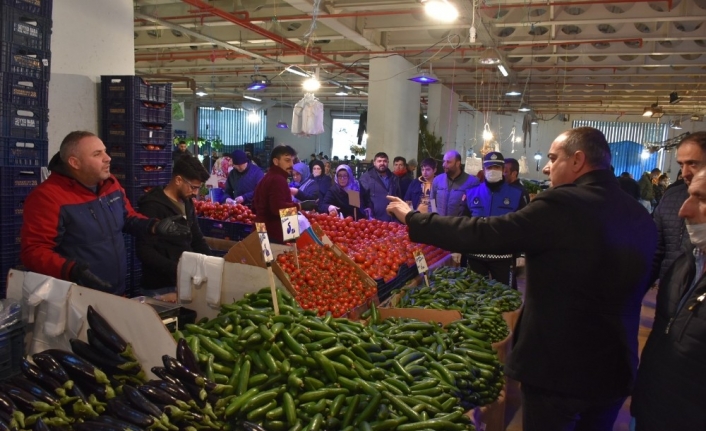 Başkan Sertaslan’dan kapalı pazar denetimi