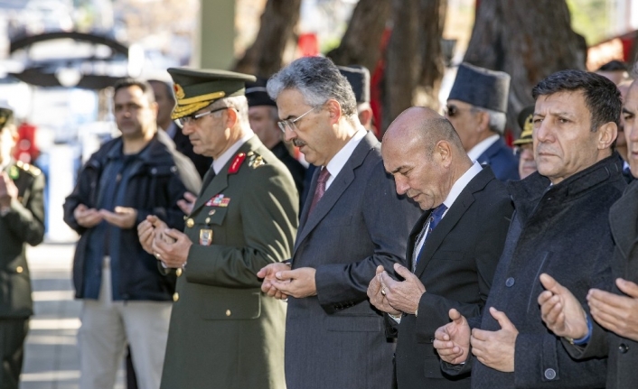 Çanakkale şehitleri için İzmir’de anma töreni