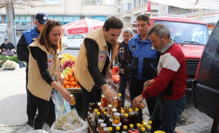 Edremit’te bal denetimi