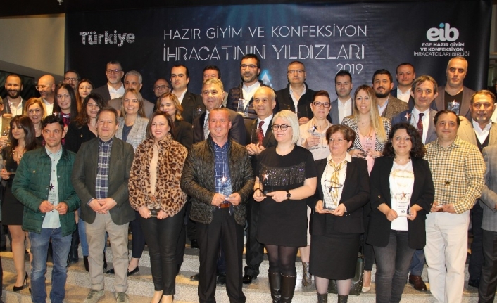 Ege Hazır Giyim ve Konfeksiyon İhracatçıları ödüllerine kavuştu