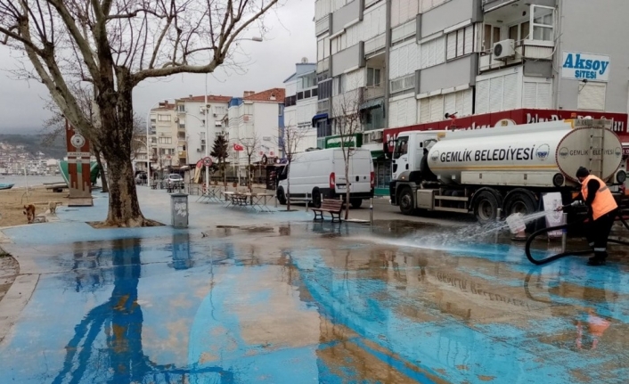 Gemlik’te koronavirüse karşı seferberlik