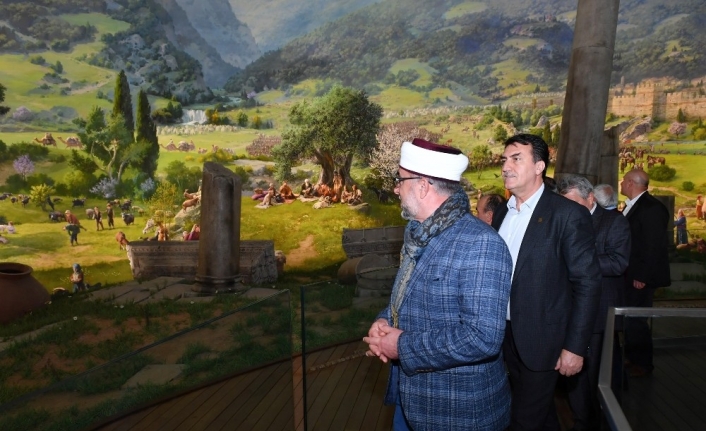 İskeçe Müftüsü Ahmet Mete’den Fetih Müzesi’ne ziyaret