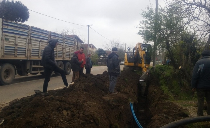 Karacabey’de alt yapı çalışmaları tam gaz