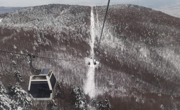 Teleferik bakıma alındı