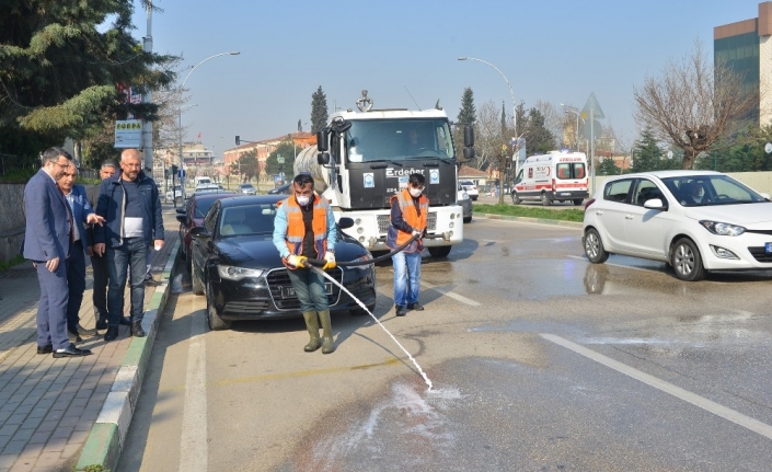 Yıldırım’da korona virüs tedbiri