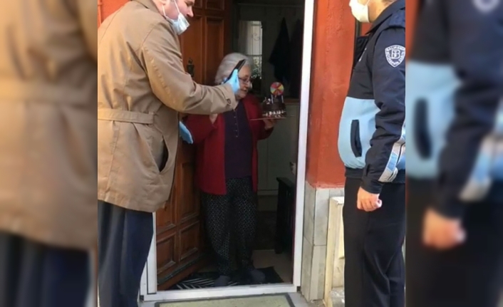 Aysel Nineye doğum günü sürprizi