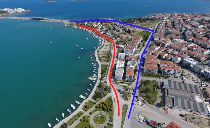 Ayvalık’ta araç trafiği akışına yeni vizyon