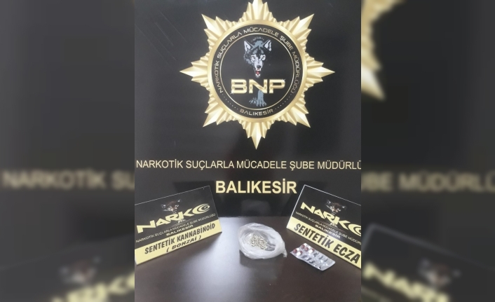 Balıkesir polisinden uyuşturucu operasyonu