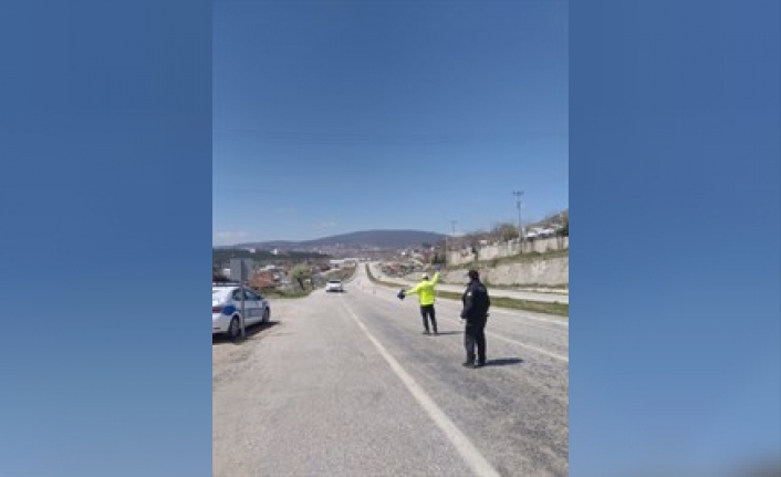 Balıkesir’de polis 450 araç sürücüsüne ceza kesti