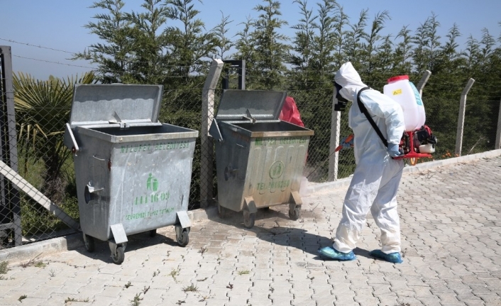 Bursa’da karantina altındaki o mahalle dezenfekte edildi