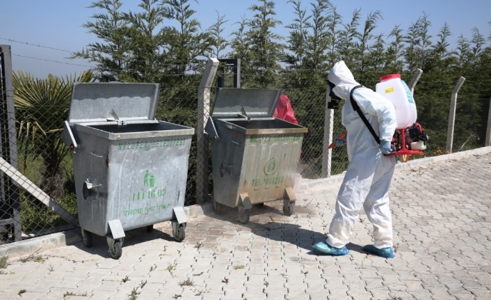Bursa’da karantina altındaki o mahalle dezenfekte edildi