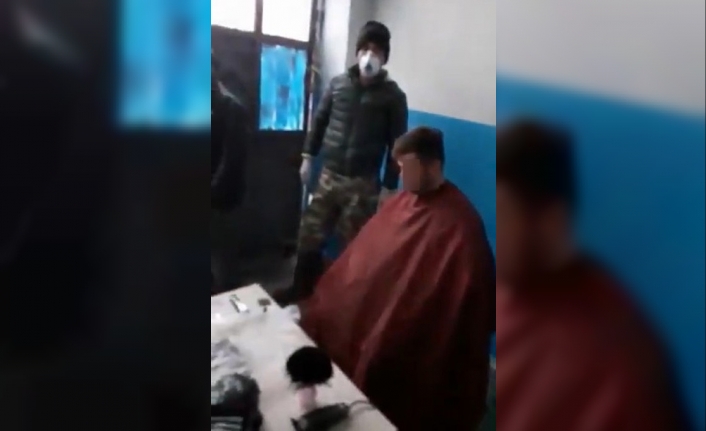 Bursa’da yasa dışı tıraşa para cezası