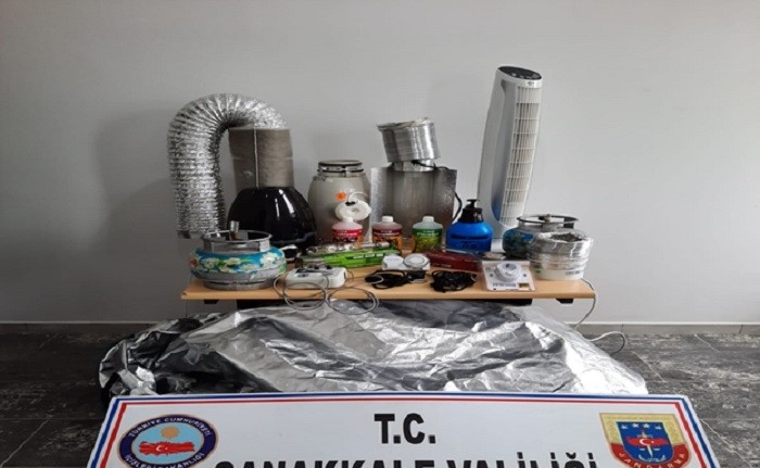 Çanakkale’de uyuşturucu operasyonu: 5 tutuklama