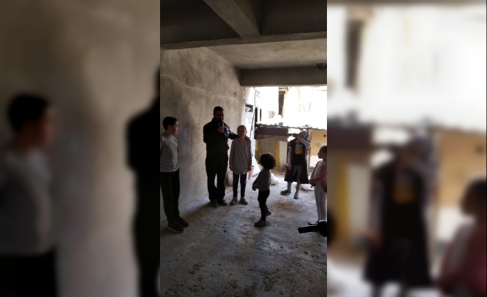 Çocuklar bayramlarını böyle kutladı