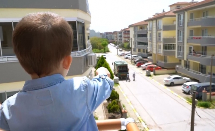 Çöp arabası hayali gerçek oldu