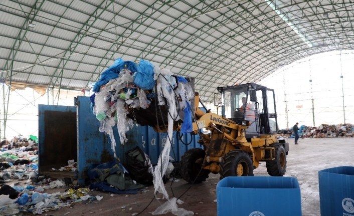 Mudanya Belediyesi 80 ton atığı ekonomiye kazandırdı