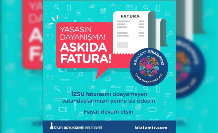 “Askıda fatura” uygulaması İzmir’de de başladı