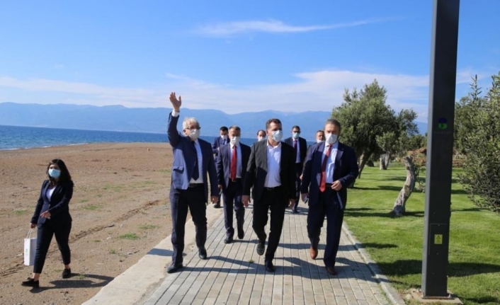 Balıkesir Büyükşehir Başkanı Yılmaz Burhaniye’de inceleme yaptı