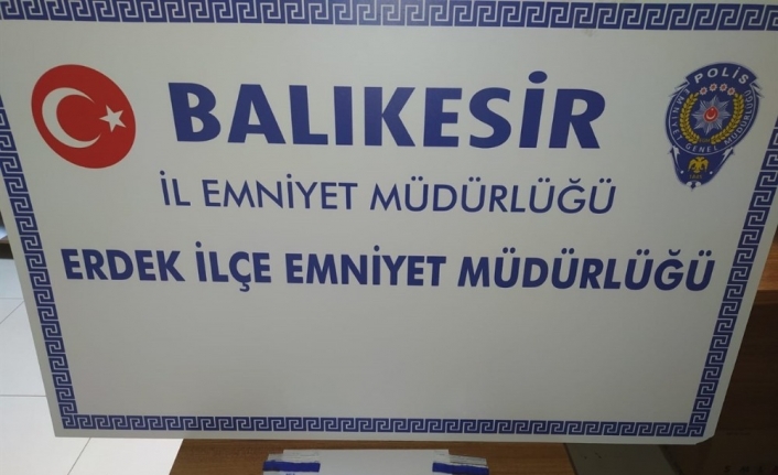 Balıkesir polisinden uyuşturucu tacirlerine operasyon