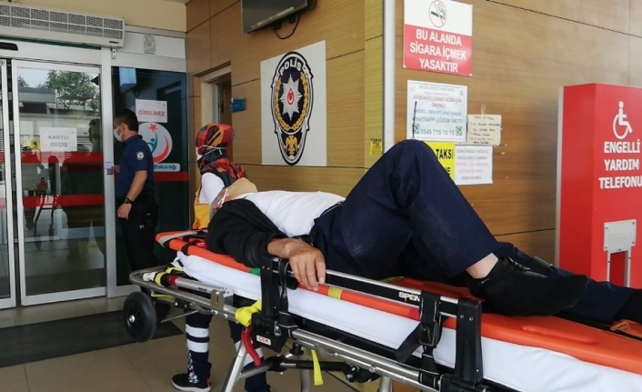 Bursa’da otomobil ile motosiklet çarpıştı: 1 yaralı