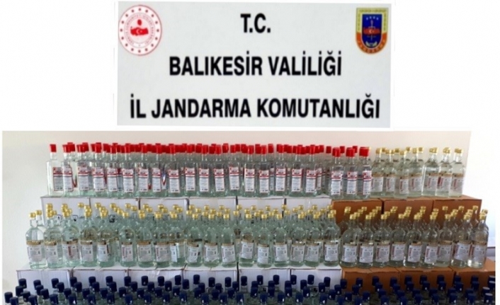 Jandarmadan etil alkol operasyonu