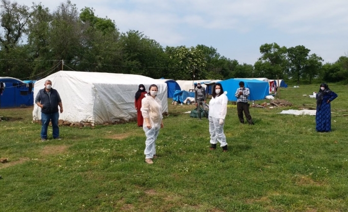 Mevsimlik tarım işçilerine korona tedbirleri