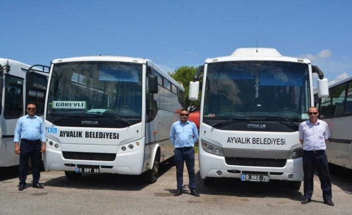 Ayvalık Belediyesi  YKS için otobüsler kaldırdı