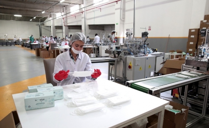Bursa’da gıda ürünü, dezenfektan ve maske üretimi için rekor ruhsat başvurusu