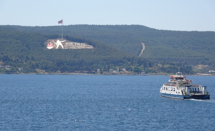 Çanakkale’de boğaz ve adalar hattında feribot seferleri artıyor