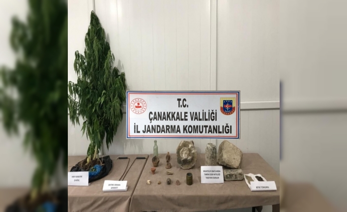 Çanakkale’de define avcıları suçüstü yakalandı