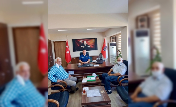 Emniyet Müdürü Korkmaz’ı ziyaret ettiler