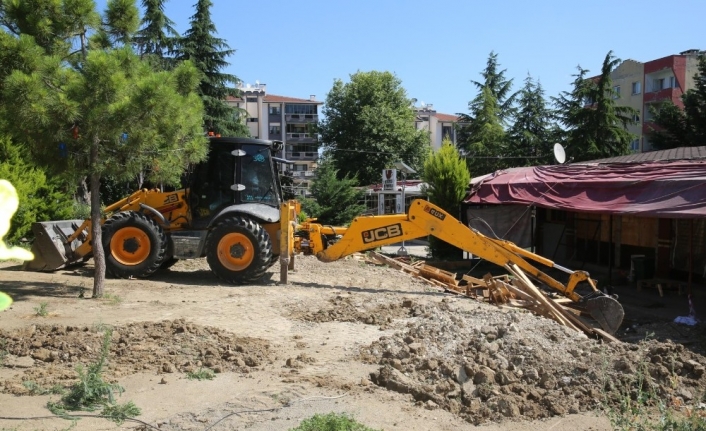 Görükle’deki park alanı işgalden temizlendi