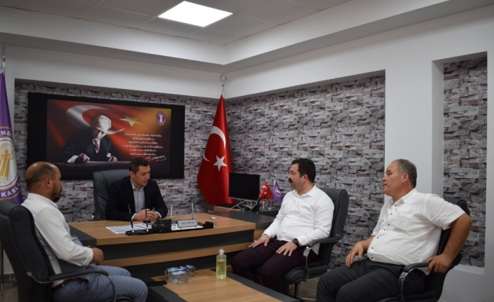 MHP yönetimi, Sındırgı’da temaslarda bulundu