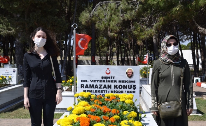 15 Temmuz Şehidi Ramazan Konuş mezarı başında anıldı