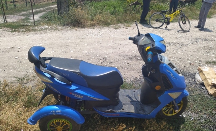 Akülü motosikleti ölümüne neden oldu