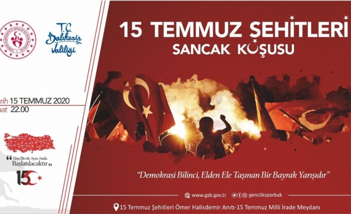 Balıkesir 15 Temmuz sancak koşusuna hazır