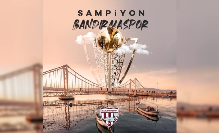 Bandırmaspor TFF 1. Lig’e yükseldi