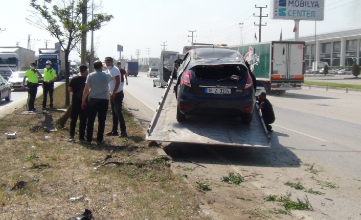 Bursa’da kaza: 3 yaralı